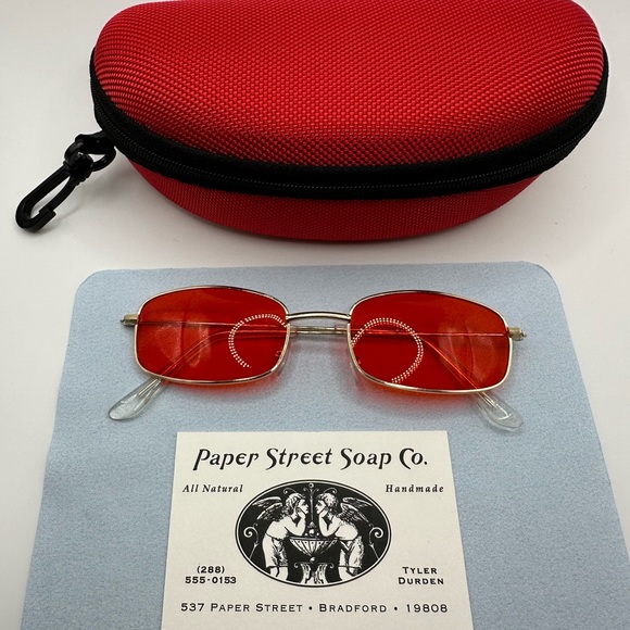 Project Mayhem Shades Tyler Durden Fight Club NEW Oliver Peoples 523 Brad Pitt - Picture 3 of 17